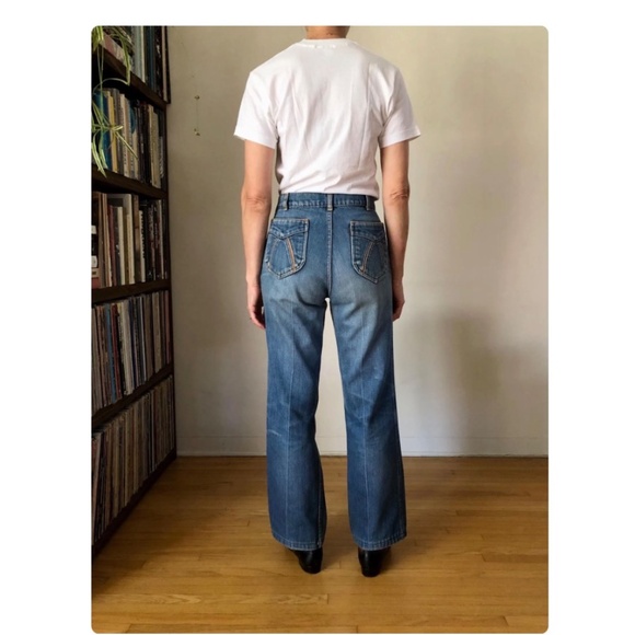 SUPER cool vintage 1970s Levi's RARE size 29 - Picture 3 of 11